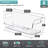 Sorbus Stackable Storage Bins Open Front, Clear Stackable Storage Bins, Pantry Bins for Storage and Organization, Acrylic Stackable Bins for Kitchen, Clear Pantry Organizer Bins (Small Narrow)-128838241