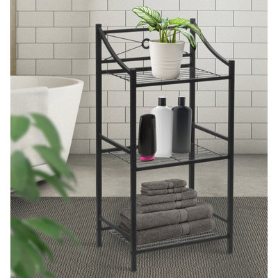 Étagère de salle de bain à 3 niveaux
