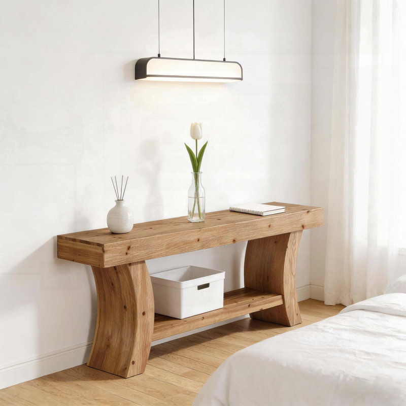 Table de rangement avec canapé, console, canapé