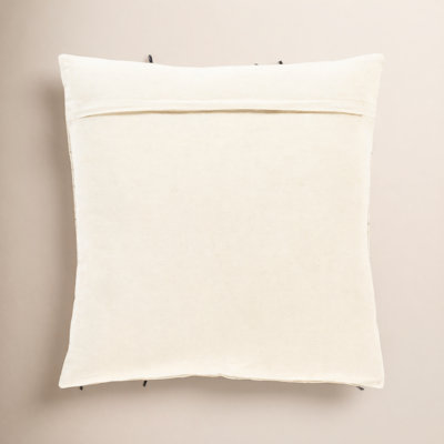 Santina Tassels Cotton Throw Pillow