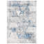 Tapis abstrait ivoire / bleu-1190237906