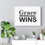 Grace Wins - Wrapped Canvas Print-1557222152