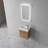 Argyroula 18'' Single Bathroom Vanity with Resin Top-1061623870