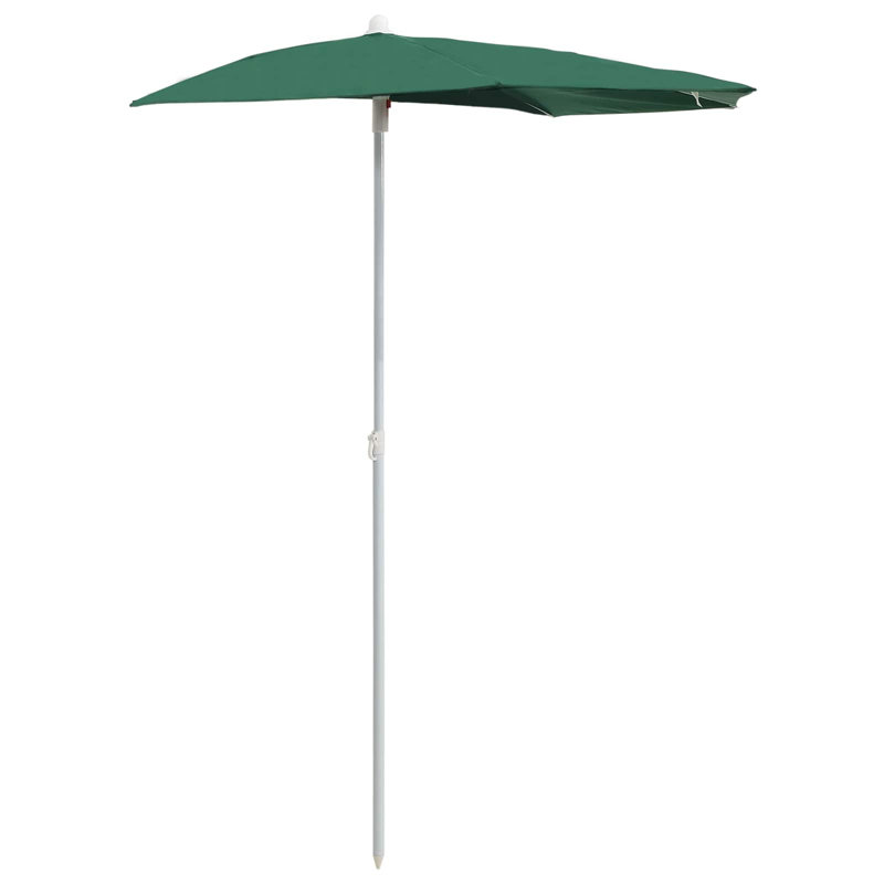 Parasol de jardin semi-rond WALPLUS