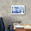  «Blue Geometric Abstract 1» par Wild Apple Portfolio, art mural sur toile, 24 po x 20 po