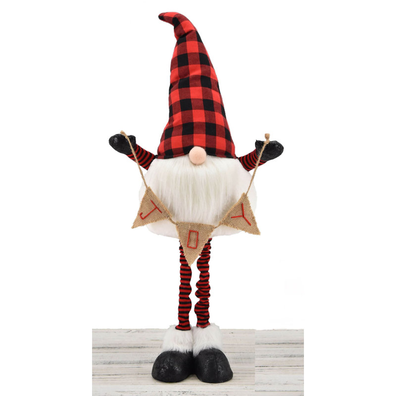 Gnome tenant une joyeuse fête festive