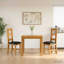 2 -Person Oak Solid Wood Dining Set-1228851513-1228851516-1228851518-1228851653