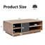 Vernay Pedestal Coffee Table with Storage