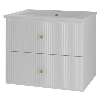 Arbri 61mm Single Bathroom Vanity with Ceramic Basin
