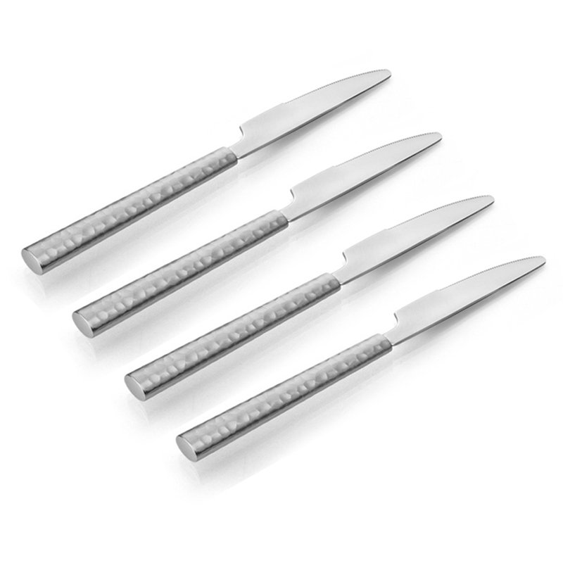 Arona Stainless Steel Dessert Knife, Silver