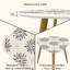 Ensemble de 2 tables basses gigognes Triangle