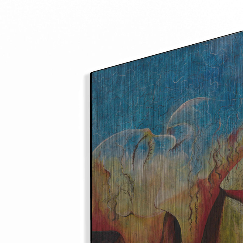 «The Kiss» par Samedin Asllani, H 16 po x l 12 po