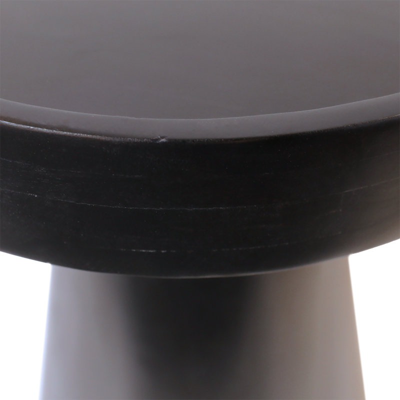 Table de bout Blandon Mango, noir sablé