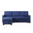 Upholstered Pull out Sectional Sofa with Chaise