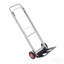 Chariot pliable robuste avec roulettes et chariot à main pliable en aluminium avec poignée télescopique