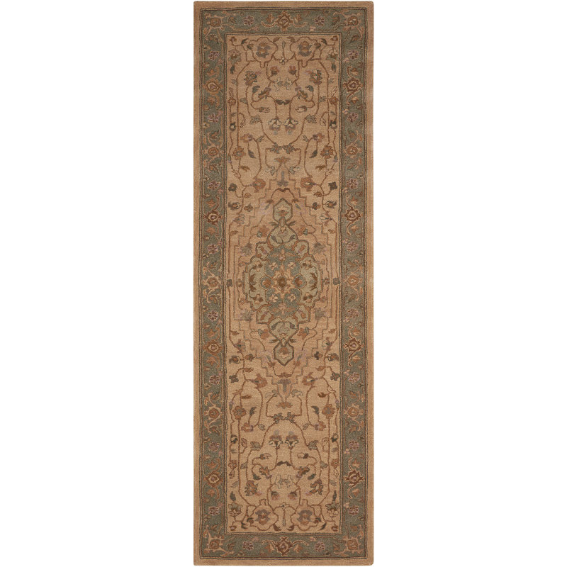 Lundeen Wool Oriental Indoor Rug, Runner 2'6" x 8'