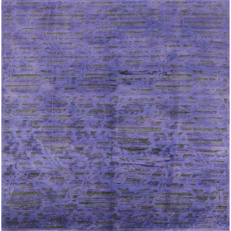 Abstract Indoor Rug, Square 5'