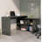 59.61'' W L Shaped Desk, Computer Desk, Home Office Desk With Storage-88634088