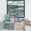 «Autumn Landscape By The River», reproduction d'art sur toile traditionnelle-66837343-66837339