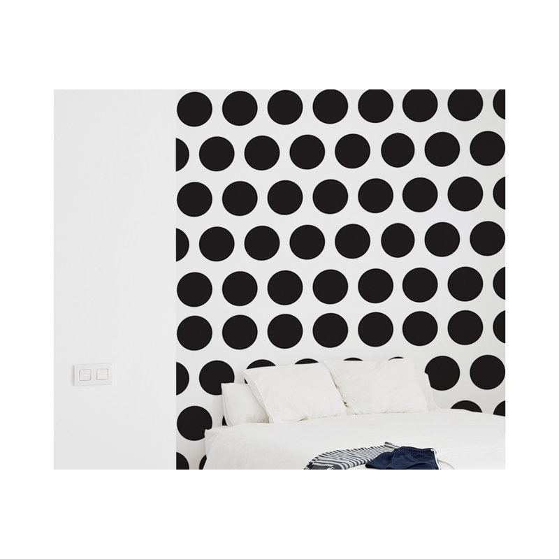 Lanajah Polka Dot Dots Wallpaper, 312 cm L x 219 cm W