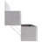 Express KitchQuip Stainless Steel 42" Double Tier Speed Rail - Heavy-Duty Wall-Mounted Liquor Bottle Organizer