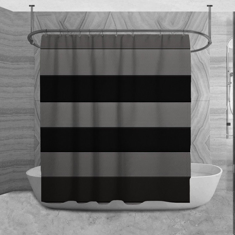 Rideau de douche Vivia, H 73 po x l 70 po