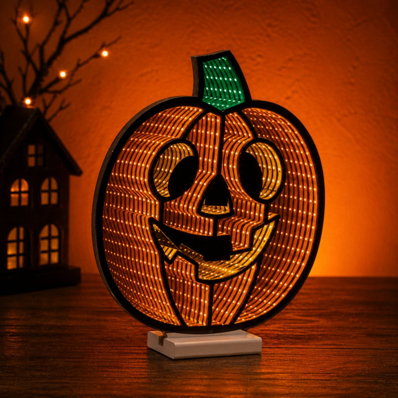 Jack-O-Lantern Ekkolight 14.5IN H