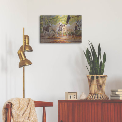  «Arabian Knights» par Delene Lambert, art mural en métal, 24 po x 16 po