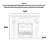 European-style simulated flame decorative electric fireplace-740803117