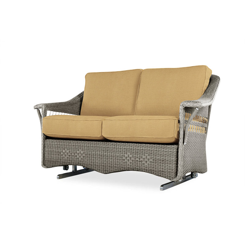 Nantucket Outdoor 2 - Seat Loveseat, Stratosphere Cloud, Pewter