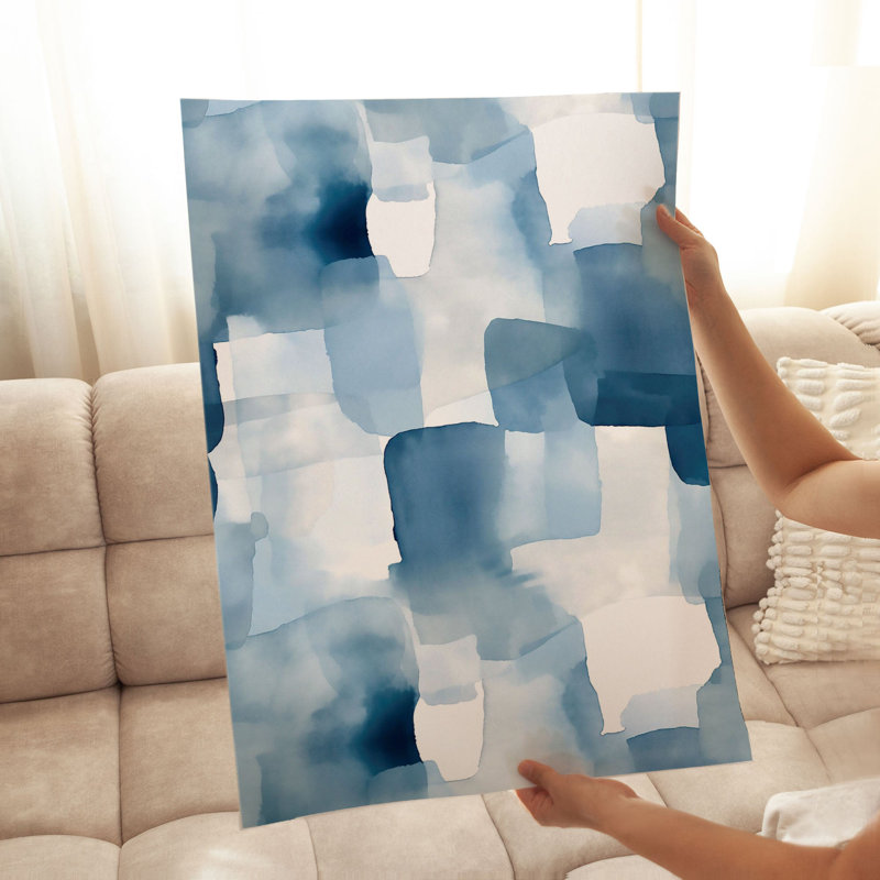 «Abstract Abstract Scandinavian Dreams X III», reproduction d'art non encadrée