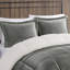 Édredon - grand, gris anthracite + literie grand pour, design