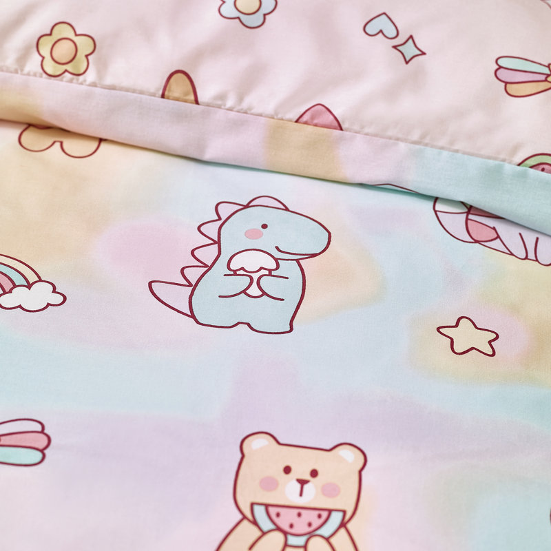 Forever Together Reversible Duvet Cover Set, Junior Duvet Cover + 1 Standard Pillowcase