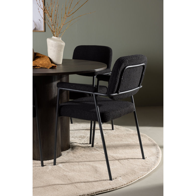 Macksville 4 - Person Dining Set, Brown