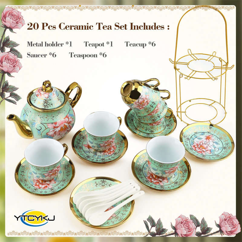 Mercer41 700ml Teapot Set, 25 Oz