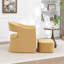 Fauteuil demi-tonneau avec repose-pieds Kyah-220945850