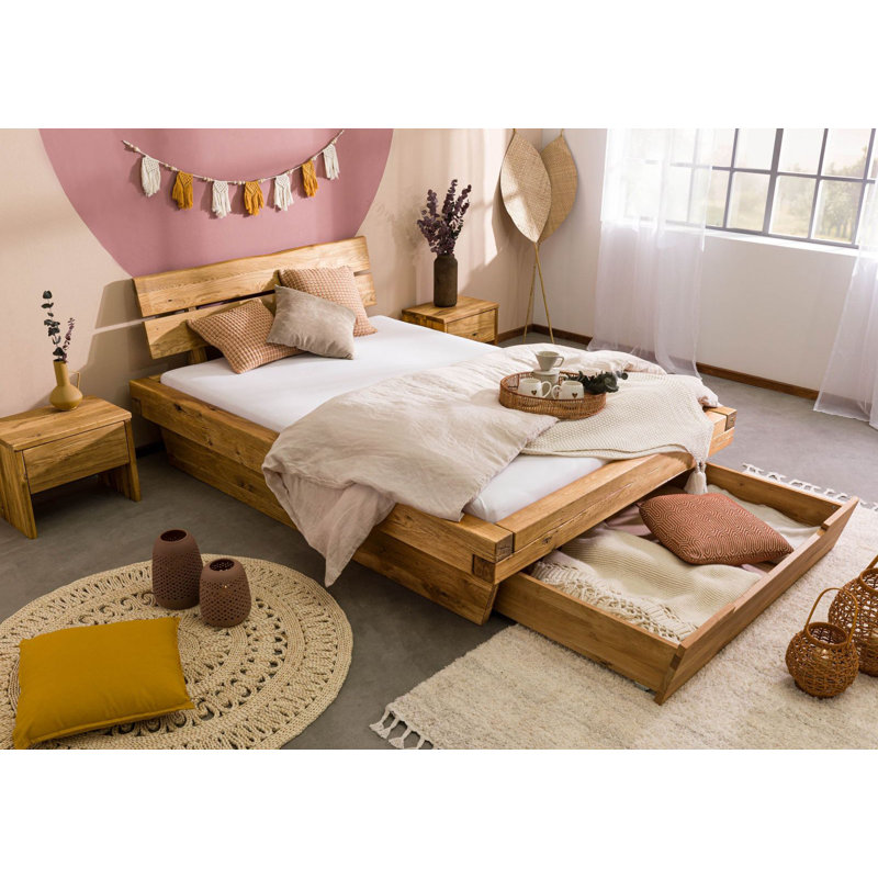 Innsbruck Solid Wood Bed, European Kingsize (160 x 200cm)