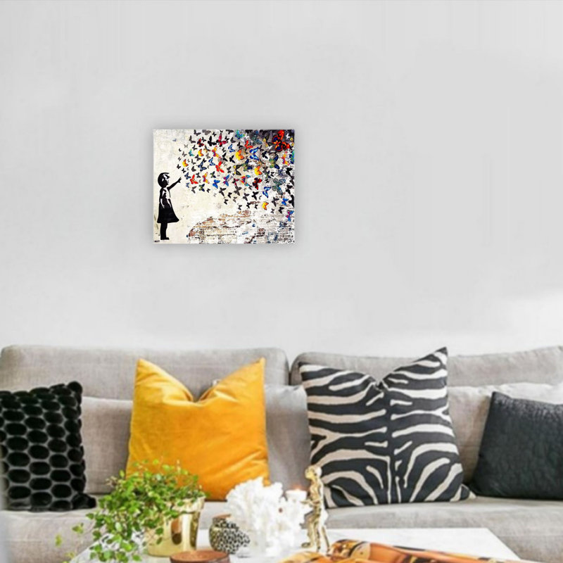 «Creative Graffiti Street», art mural non encadré 12 po x 16 po