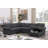 U Shaped Oversized Sleeper Sectional Sofa Pull Out Bed With Storage Chaise-752668422