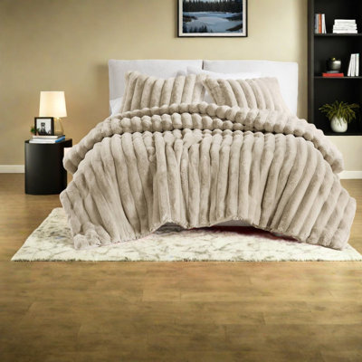 Ensembles de literie luxueux UltraSoft, conception en velours de polyester pour le confort de la maison