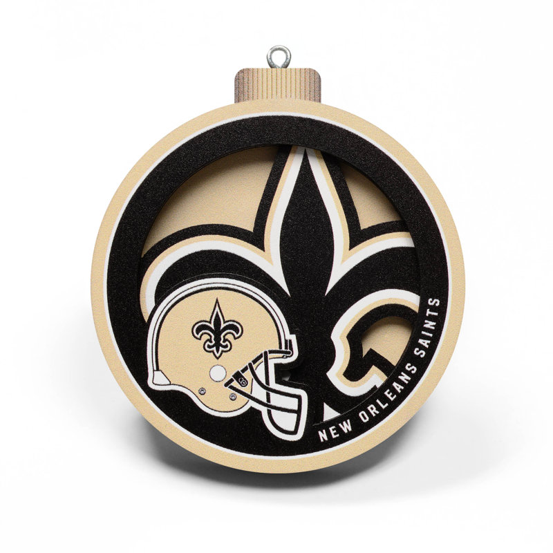 Ornement NFL Holiday, Saints de la Nouvelle-Orléans