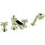 Rook® Double Handle Deck Mounted Roman Tub Faucet-52557021-52557019