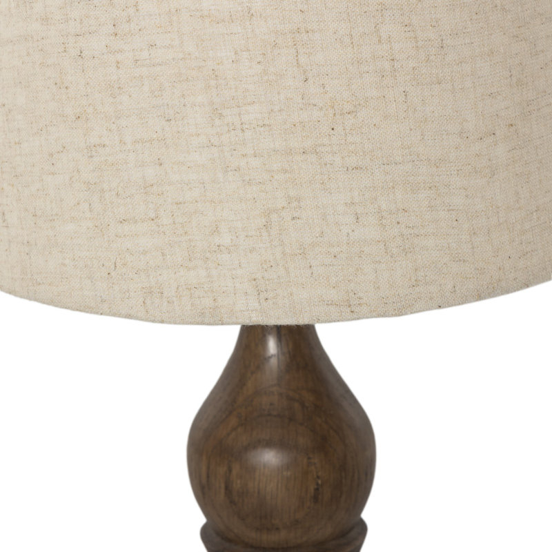 Lampe de table Santano - Chêne fauve