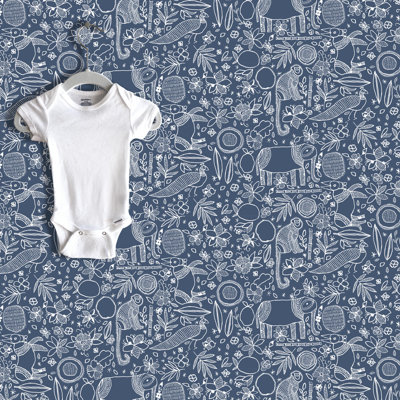 Hardyston Peel & Stick Floral Roll