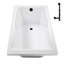 Baignoire de trempage en acrylique 66 po x 34 po, drain inclus-97545278