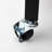 3-Tier Metal Storage Cart With Rolling Wheels, Foldable Design For Multi-Purpose Use In Home And Office