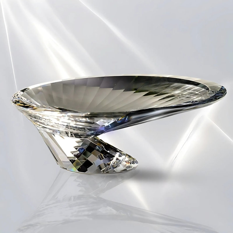 Crystal Decorative Bowl, Clear