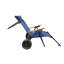 Chaise pliante de chariot de plage - pour le confort extérieur avec le siège de chariot-410148093
