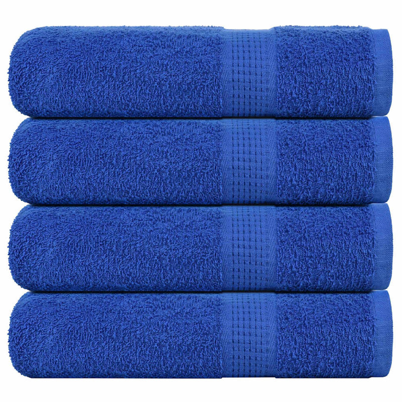 Santario 100% Cotton Hand Towel, Blue