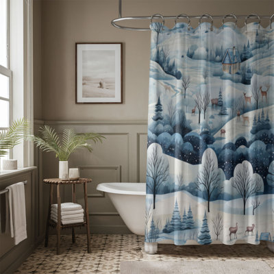 Rideau de douche Frozen Fantasy - Premium